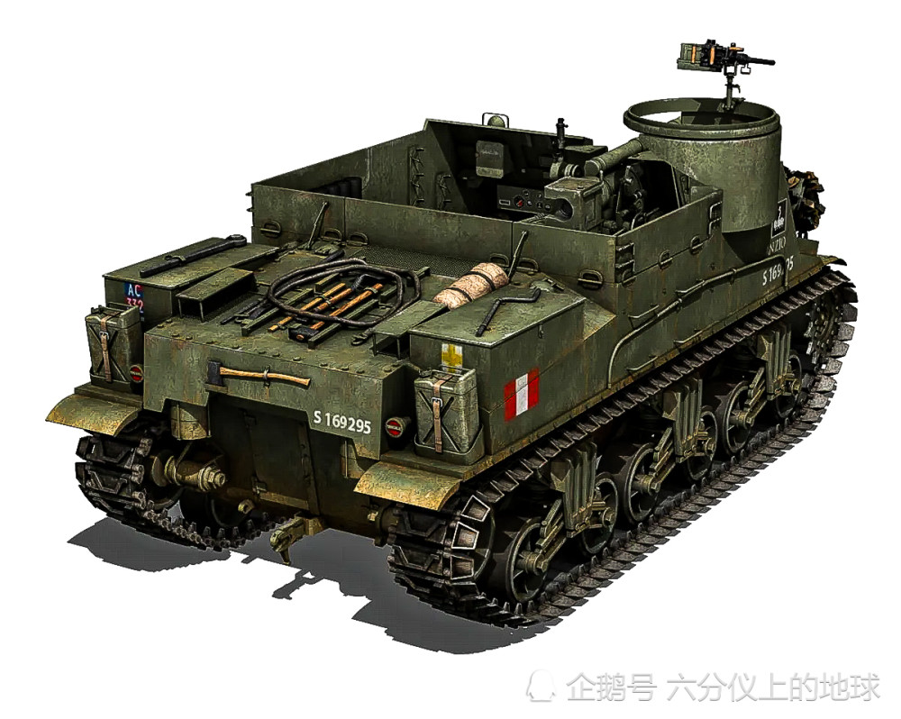 沾染了上帝之光的美国m7牧师自行火炮