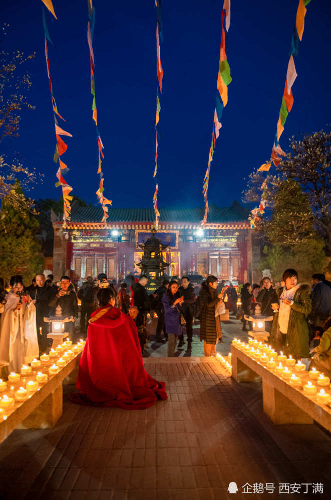 2019年西安广仁寺燃灯节