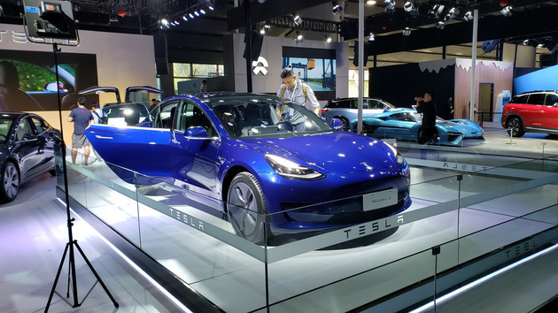 2019广州车展国产版特斯拉model3正式亮相