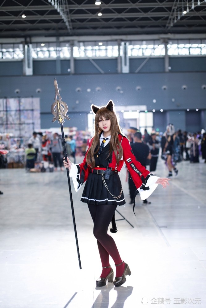 明日方舟cosplay天火御姐,因为太面瘫我一直没敢发出来!