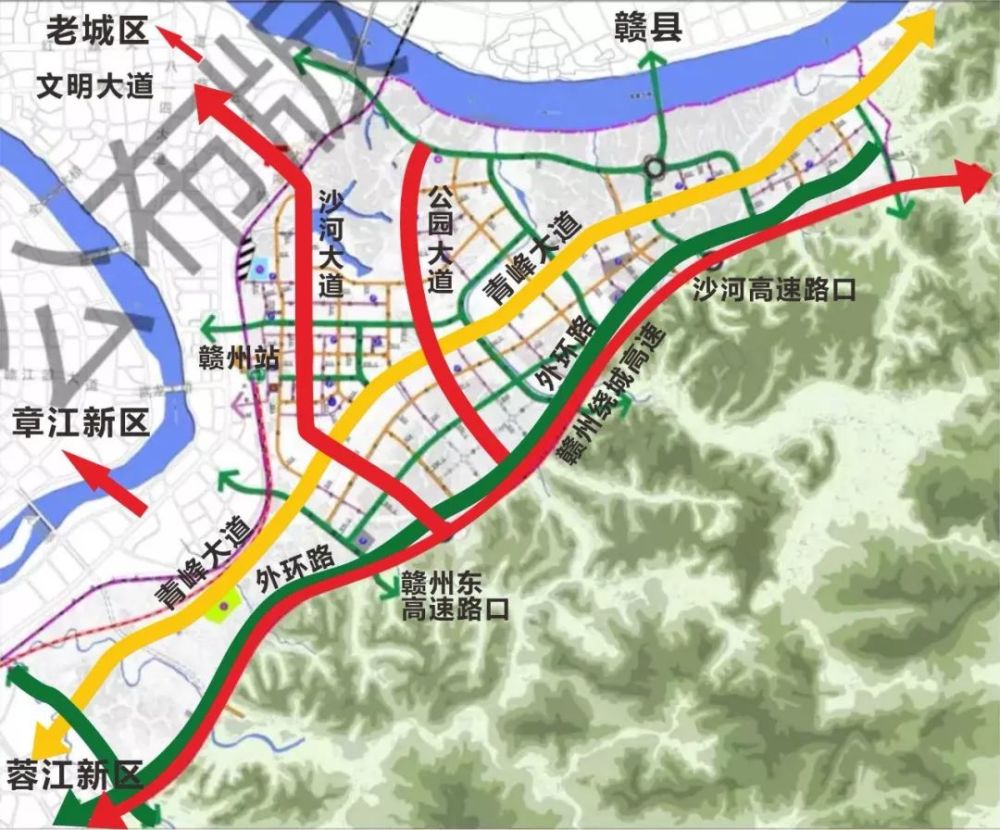 赣州这条路即将改建从城东到城中指日可待