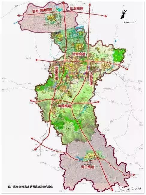 2017年,山东省高速公路网中长期规划调整,山东规划"九