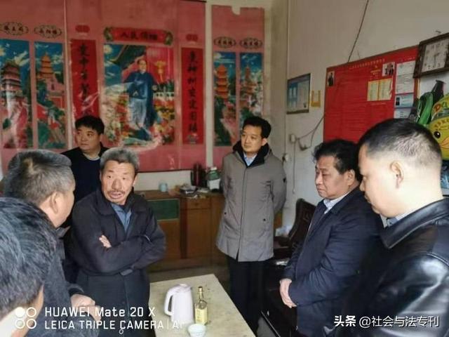 唐河县委常委,组织部长李军林,深入苍台镇调研督导工作