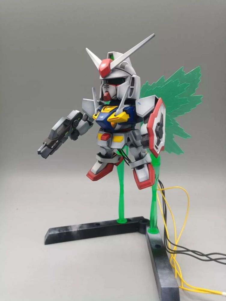 冷门sd,o高达涂装制作