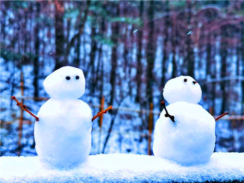 白云山迎来今冬第二场雪，唯美雪景等你来！