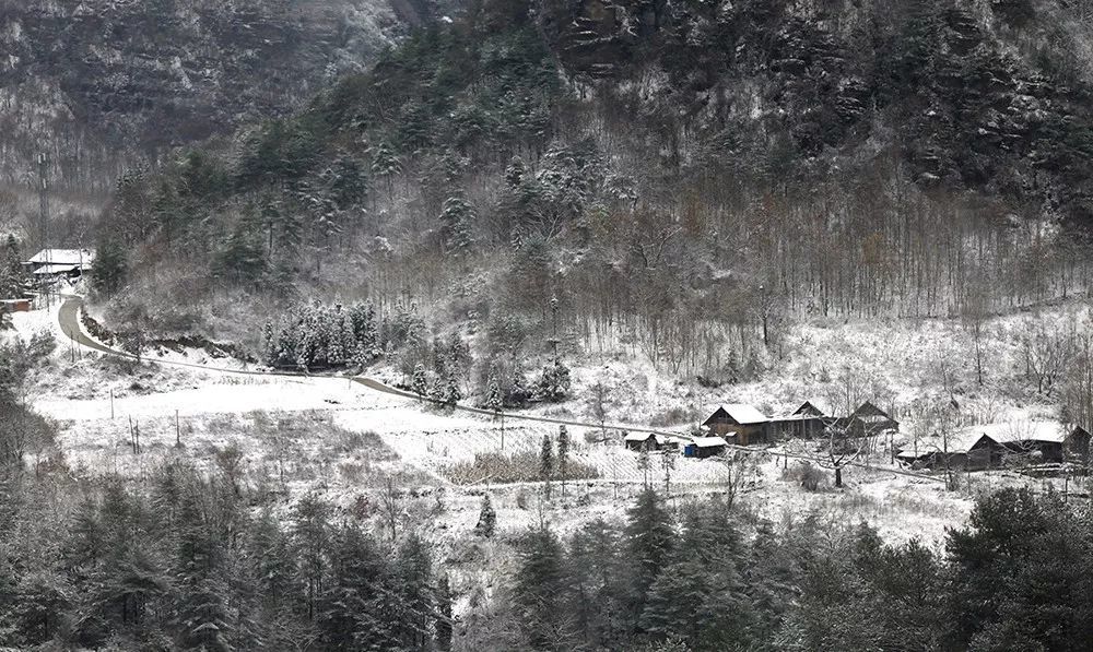 汉中雪景第二波!水墨丹青里的童话世界