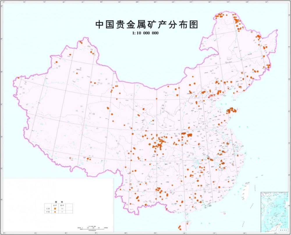中国自然资源图集(土地,地质,矿产),可下载!