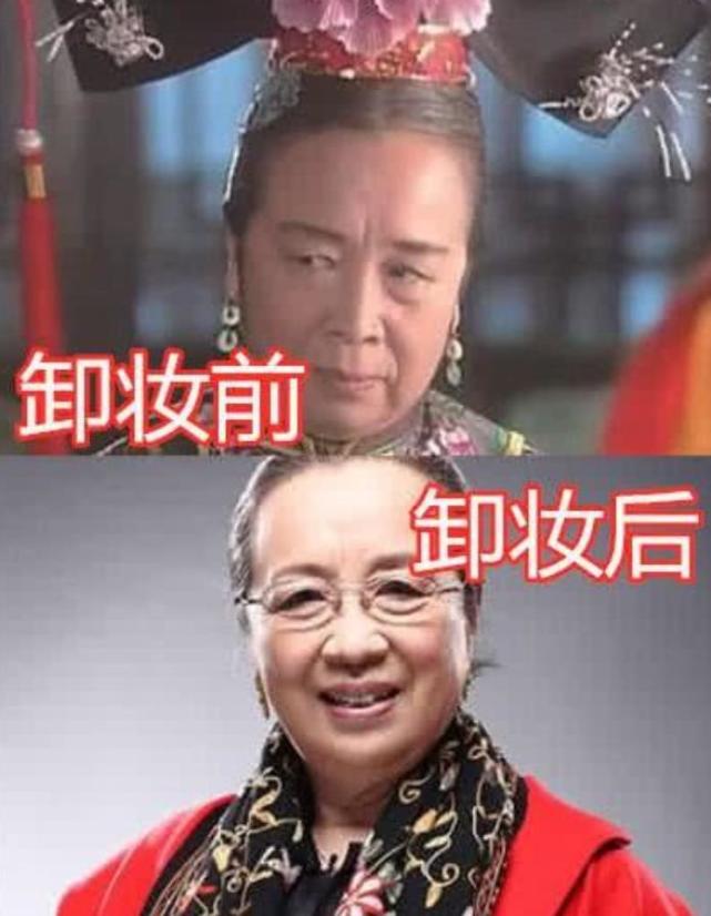 当"童年阴影"卸去妆容后,容嬷嬷却是满脸慈祥,而阴蚀王犹如"脱胎换骨"