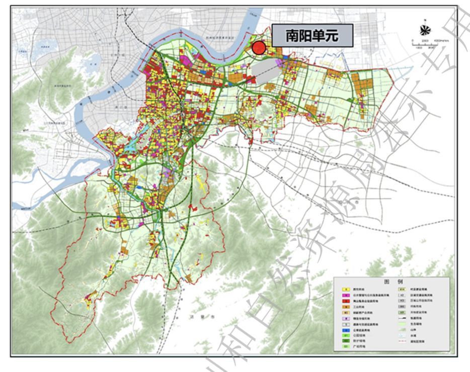 杭州市萧山区南阳单元(xsgl01)控制性详细规划(草案)