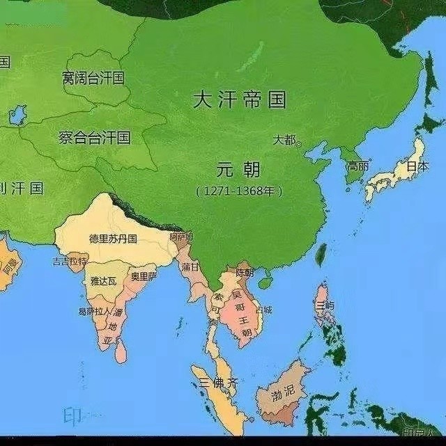 大汗帝国版图