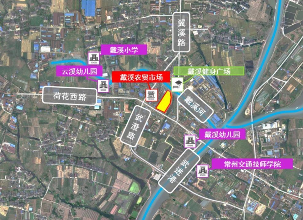 地块位置: 武进区洛阳镇武澄路以东,翼溪路以西,花西路以北 土地面积