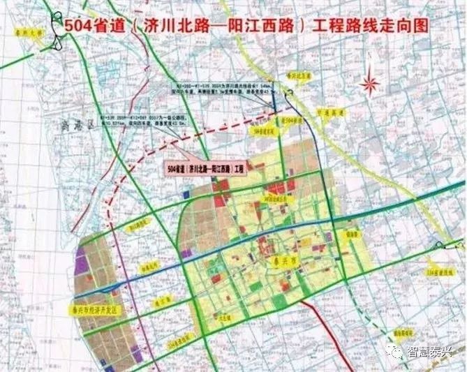 延长线 身为泰兴人 应当知道 504省道 是泰兴"十三五"规划确定的重大