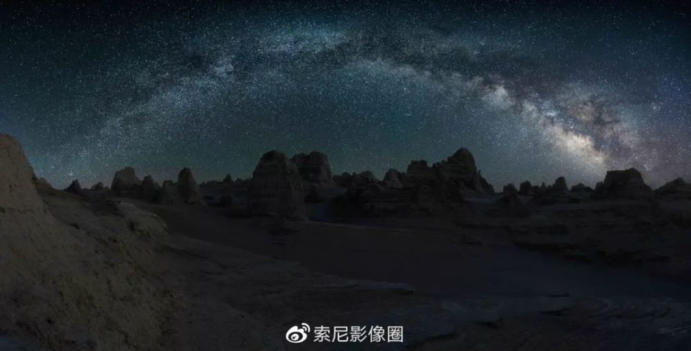 追星的人使用索尼alpha 7r iii拍摄星空