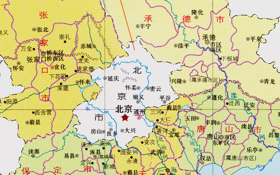 河北省的总计11个县,6年时间里,为何划分给了北京市?