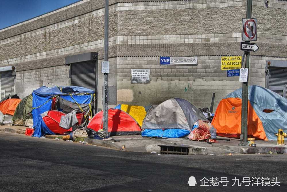 美国流浪人员聚集点
