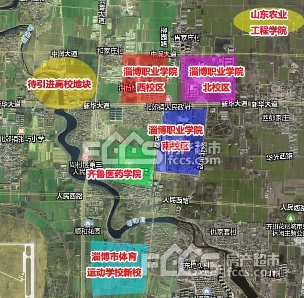 网站截图 建设地点位于淄博经济开发区深圳路以西,孝妇河南岸,美林