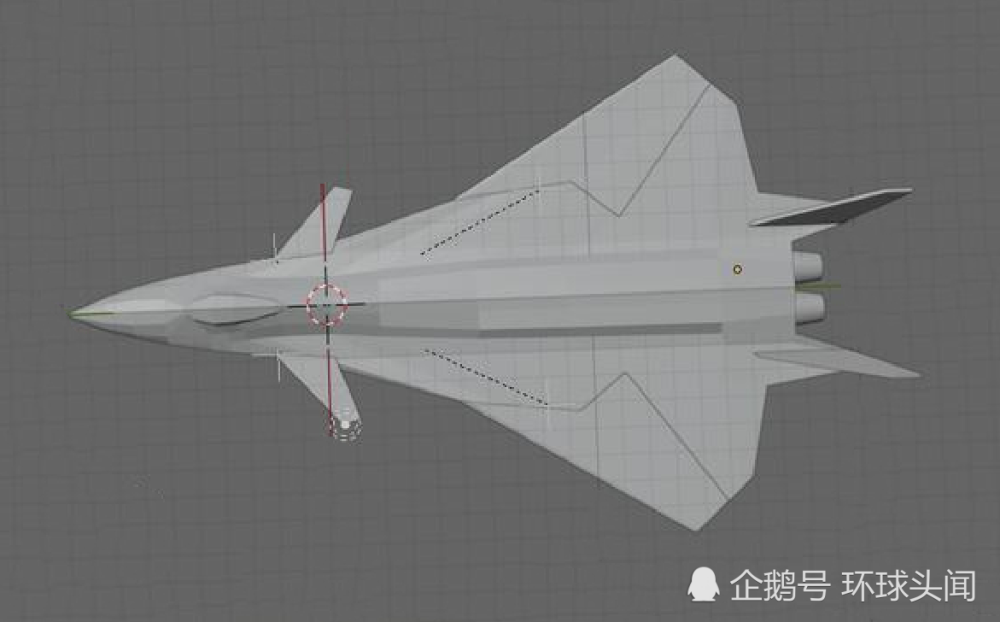 后掠翼前掠翼都能变网友设计的新型五代机比歼20还科幻