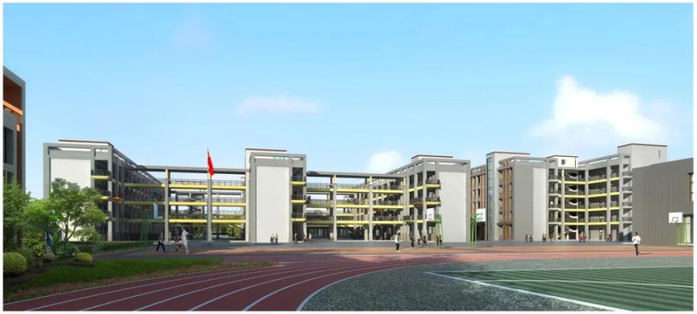 平南县工业小学9月投入使用,可容纳学生1800人!