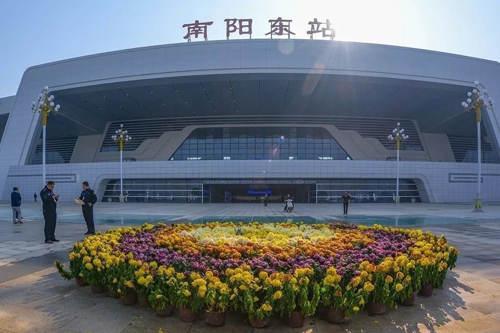 今天,南阳高铁开通了!新野高铁连线也通车了