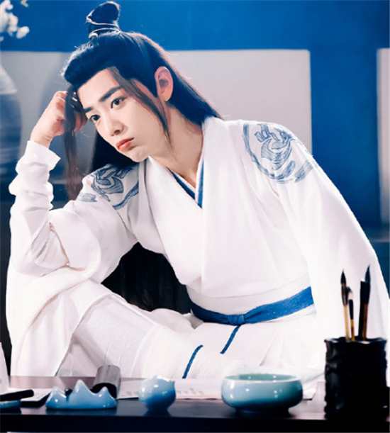 "陈情令"中的白衣男子,魏无羡,蓝忘机,晓星尘,蓝愿,你
