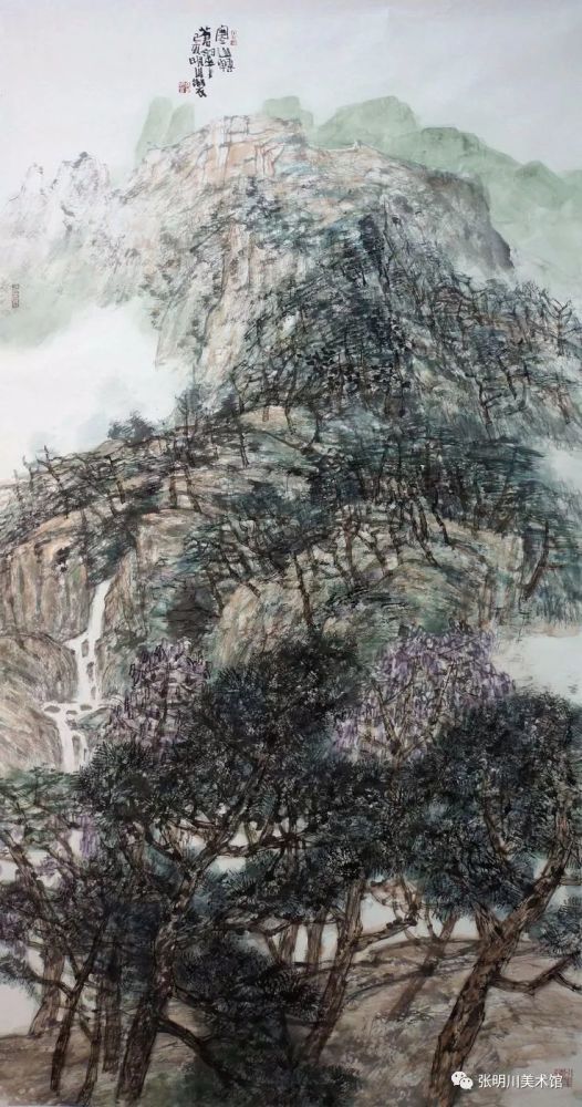 张明川中国画展