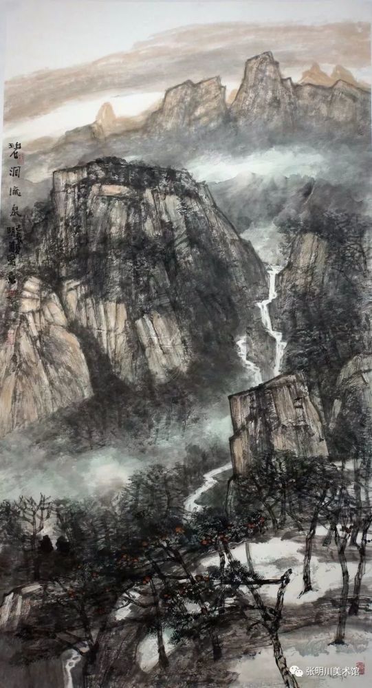 张明川中国画展