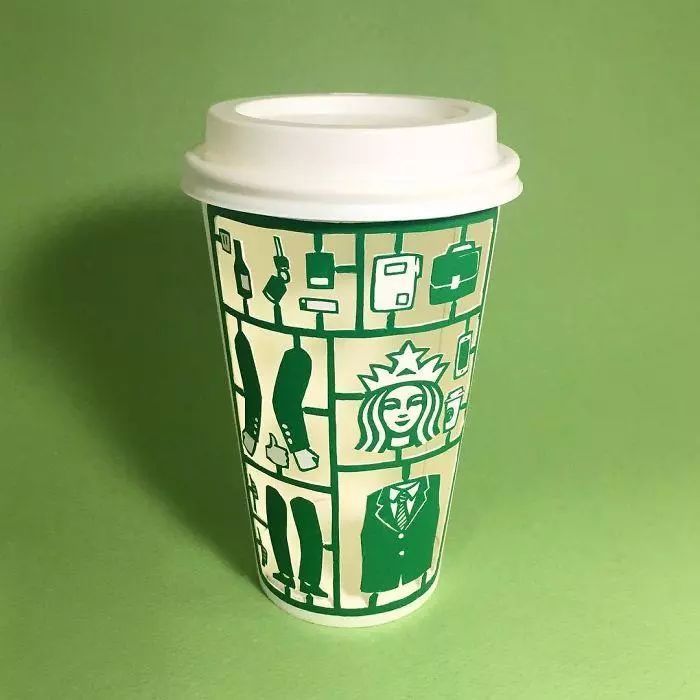 350美金的定制款星巴克杯子了解一下?
