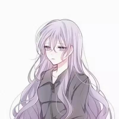 抖音超火微信二次元情侣头像一对两张高清 冷酷帅气