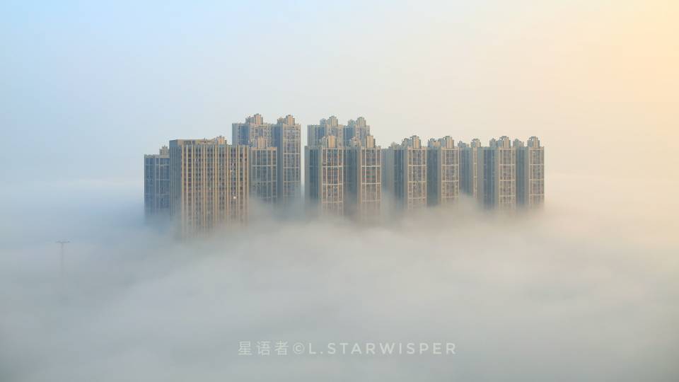 长沙,天空之城,今日实景