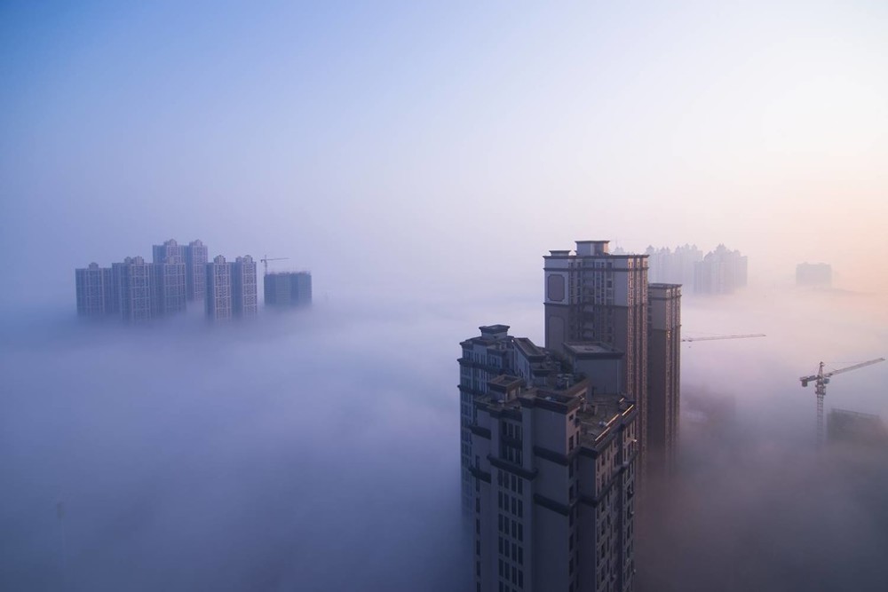 长沙,天空之城,今日实景