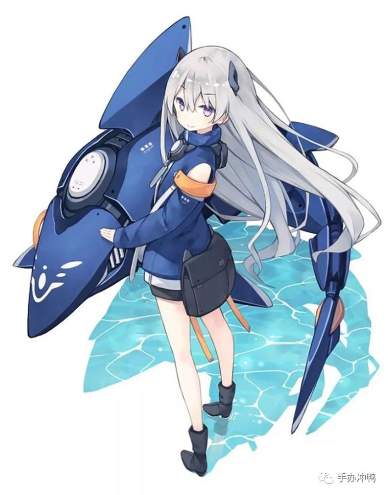 gsc全新机娘系列"act mode":可变装甲的机械鲨鱼 美少女组合