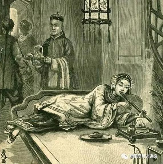为什么清朝人爱吸食鸦片?