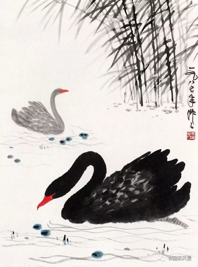 看吴作人的这些画,胜似闲庭信步!