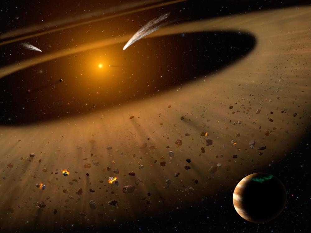 距离地球10光年,有一个"太阳系"天苑四,还有两个小行星带!