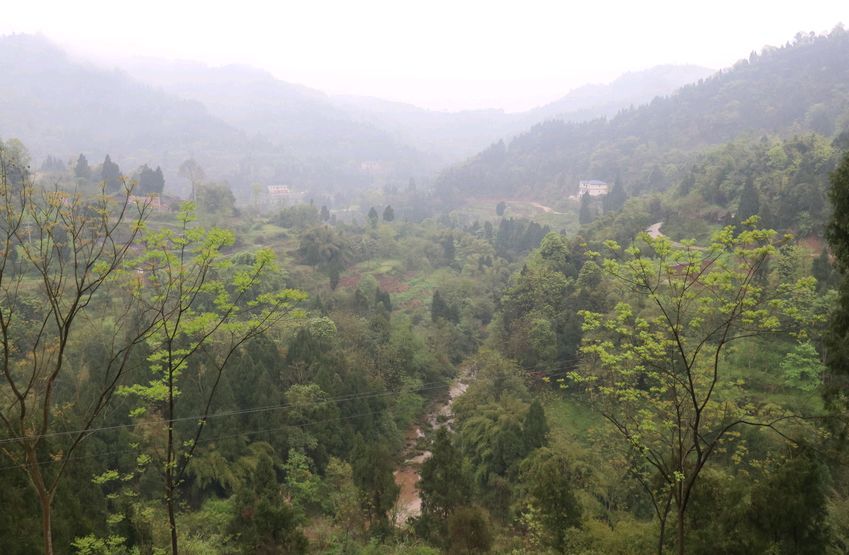 大足有个名字奇特的村庄,地处川渝交界,因水而得名
