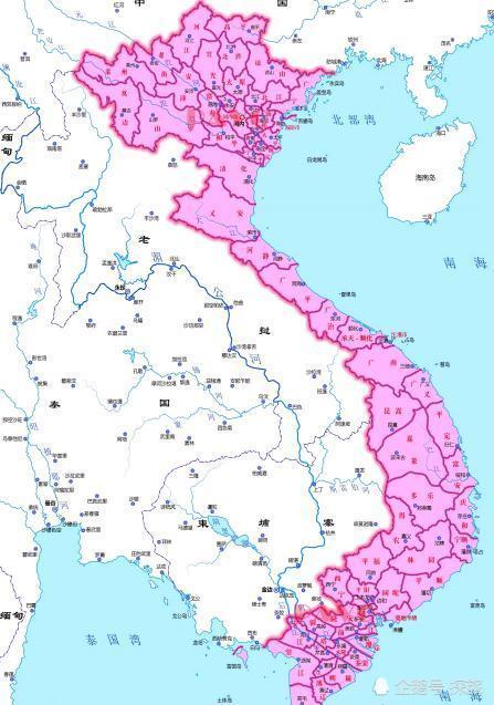 但是,就这么大的地方,越南全国就设立了:安江省,北江省,北干省,薄辽