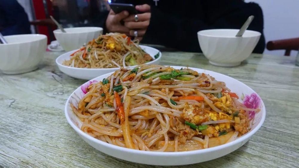 这碟炒鸳鸯粉,让我羡慕东门横街的人