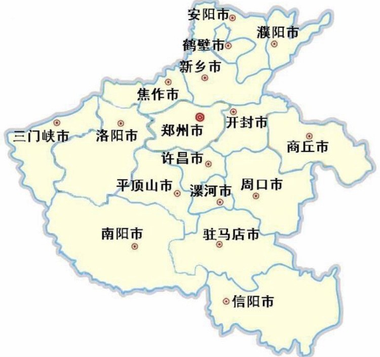 河南地图