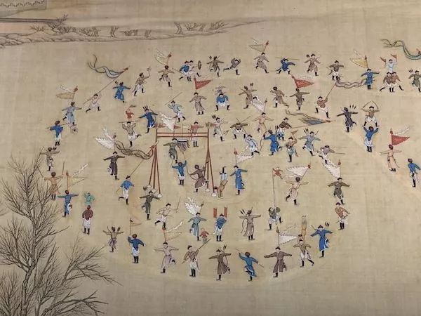 古代满族人口_古代满族服饰可爱手绘(3)