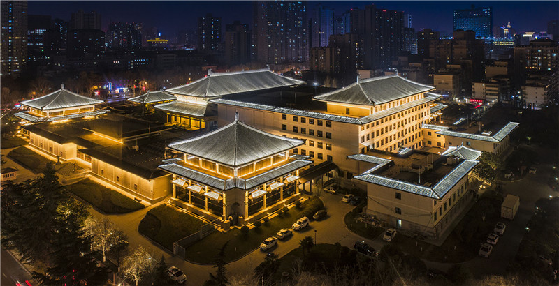 陕西历史博物馆夜景照明设计