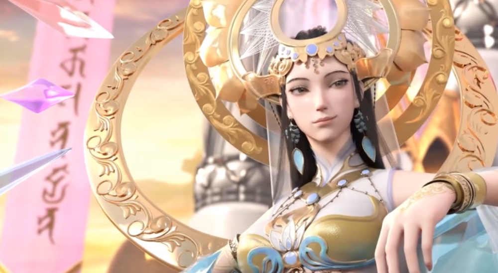 国漫最美女帝并不是画江湖岐王,而是神级美女的她,动漫中大boss