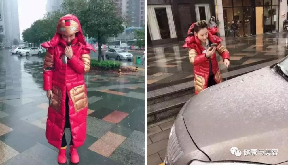 横店最火的羽绒服竟是它?肖战,刘涛和杨幂都在穿!
