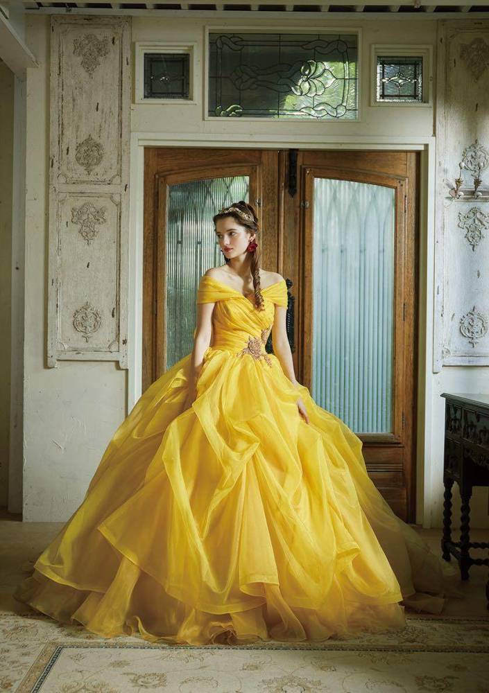 贝儿公主:黄色蓬蓬裙是野兽的最爱