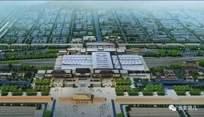 西安火车站北广场2021年4月建成后长这样!