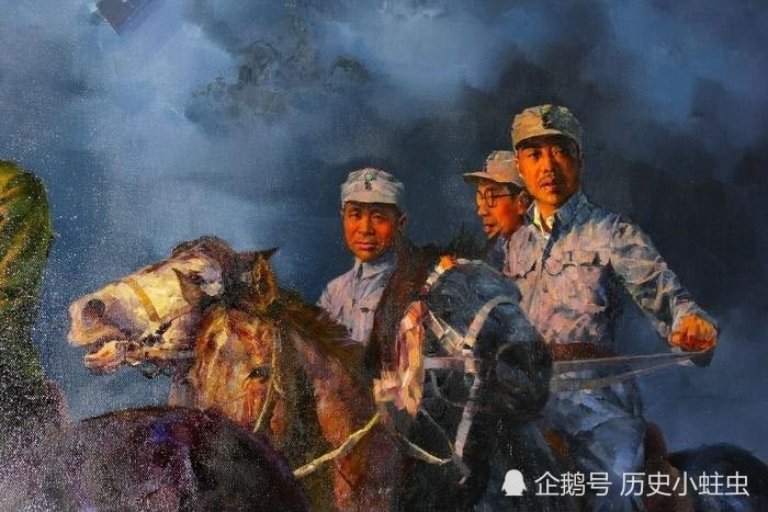 红军油画