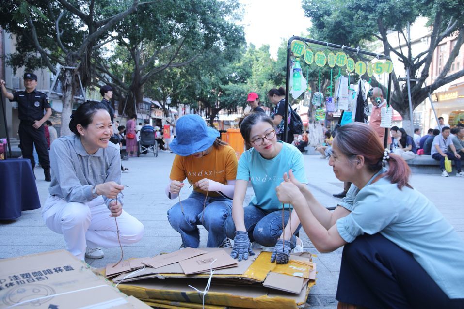 第一次参加环保的吴晨玮分享"我要光盘,节约水电,也要和家人朋友宣传