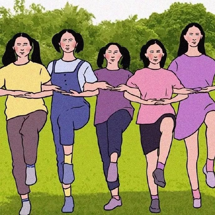 当代女性拍照姿势