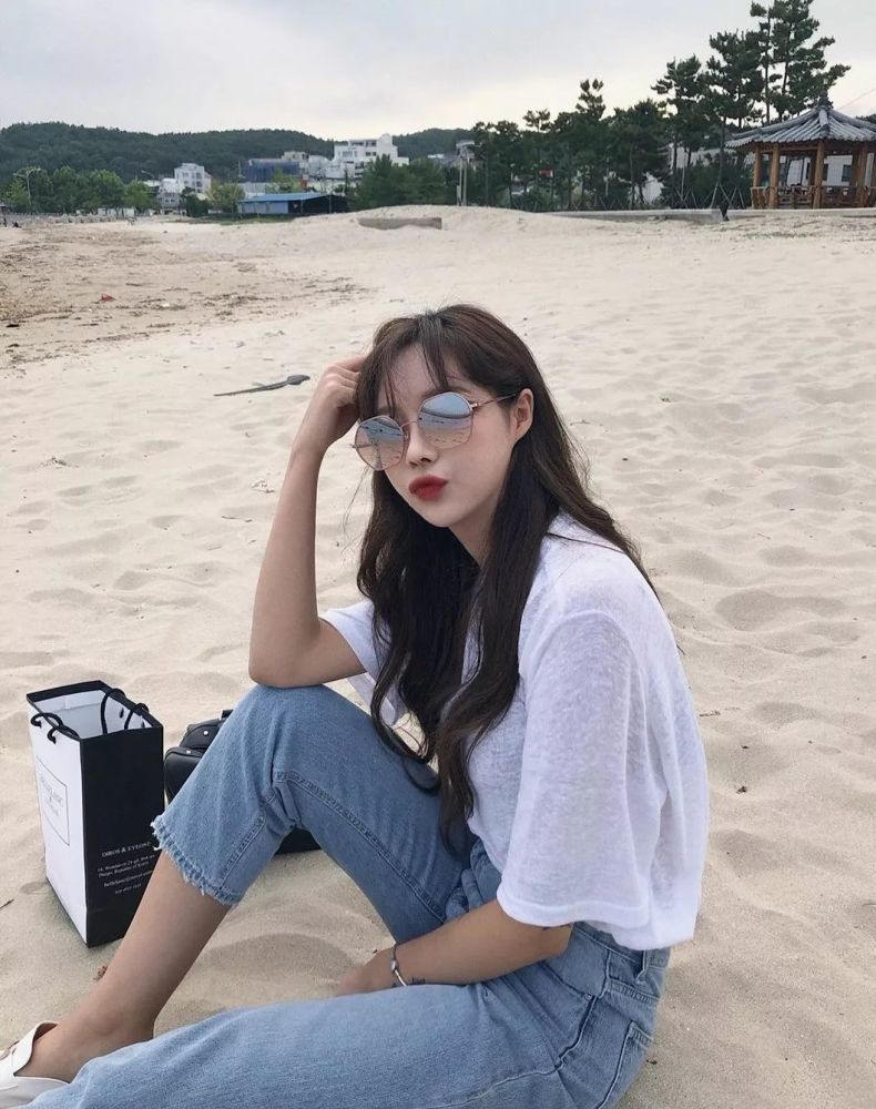 懒卷发，八月依旧很美！