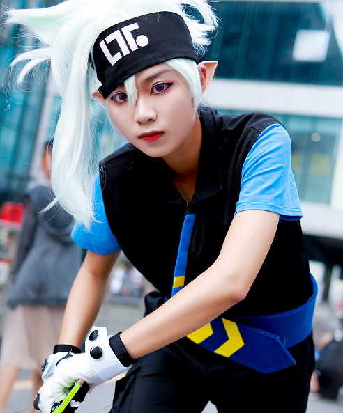 cosplay霹雳布袋戏风采铃优雅端庄的古风小姐姐
