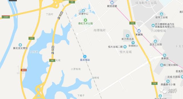 盘龙城宋家岗地图